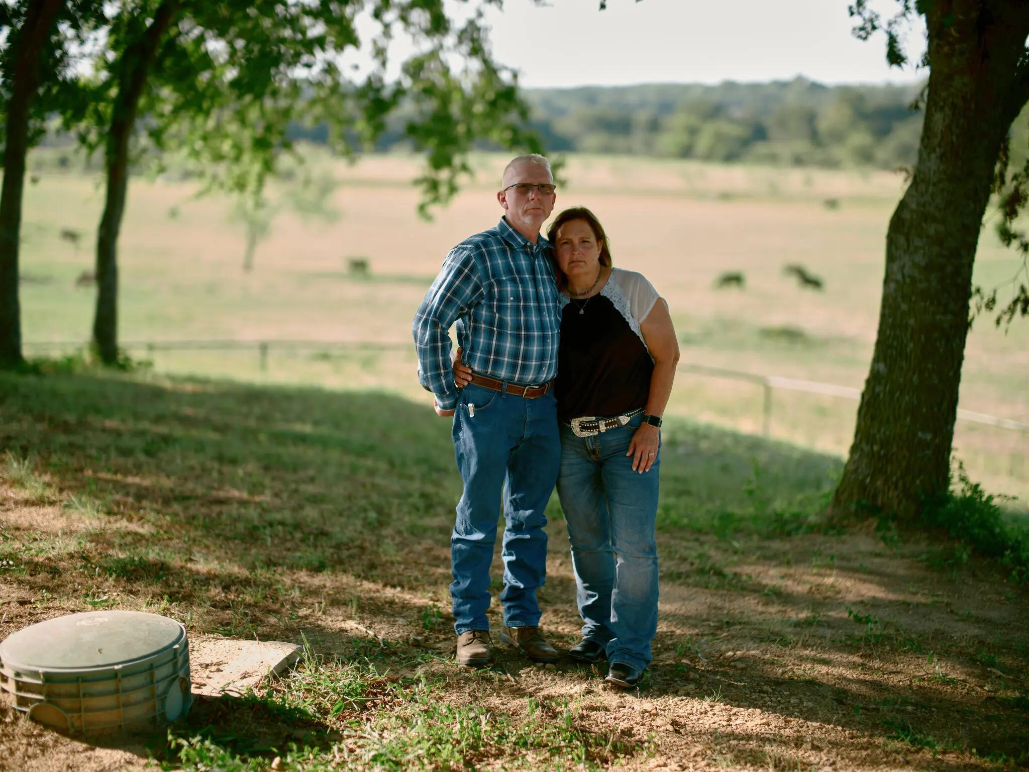 A farm family who lost their cattle to PFAS